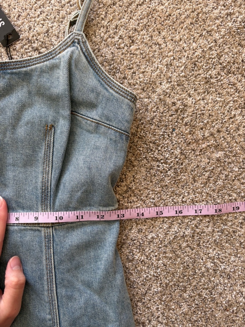 GISELLE denim dress / Steve Madden (2) - Picture 5 of 10